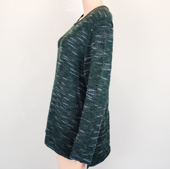 Architect women green long sleeve knit sweater Size 1X - Picture 3 of 7